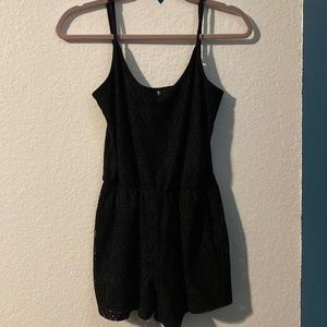 Black romper size large